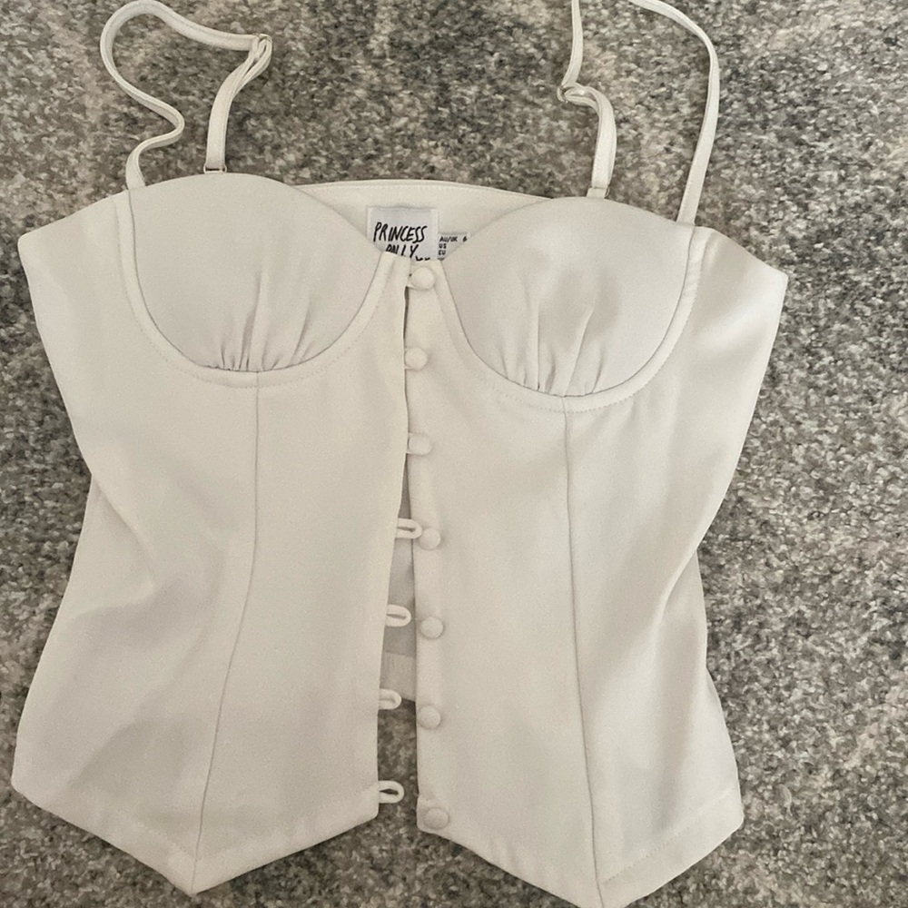 Princess Polly button down corset top